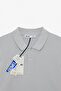 Skyloom Men's 100% Cotton Short Sleeve Regular Fit Gray Polo Neck T-Shirt - 2