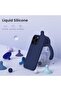 Iphone 16 Pro Silicone Case Soft Touch AntiScratch Microfiber Lining Shockproof Protective Thin case - 3