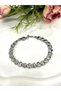 Xuping Zircon Stone Heart Detail Bracelet (16-18cm) - 3