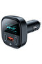 شاحن سيارة B5، 101 واط، 2 منفذ USB-C، OLED (أسود) - 4