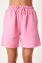 Muslin Shorts with Pockets Lmx0011 Pink - 5