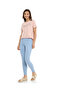 Solid Jeggings with Elastic Waist