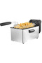 Electric Deep Fryer With Stainless Steel Housing - 3.0l Capacity - 5