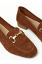 Ladies Flat Comfort Shoes/Moccasins Tan | Made In India - 4