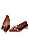Vizzano Ladies Closed/Flat Shoes Brown | Made In Brazil - 4