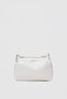 Elu Leather Hand and Crossbody Bag Cream