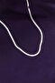 316L Steel Silver Color 60 cm Italian Chain Necklace