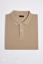 Men's Big Size 100% Cotton Plain Pique Short Sleeve Stone Polo Collar T-Shirt