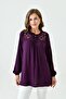 Lifera Şile Fabric Embroidered Mother Blouse - 4