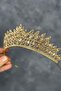 Honey Color Beria Bridal Henna Crown - 3