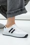 Women - Men - Unisex Lace-Up Anatomical Sole Casual Sports Shoes Sneaker White Black