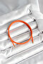 Magnetic Orange Color Spiral Women's Bracelet