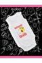 Cotton Aunt's Honey Printed Combed Cotton Baby Bodysuit with Snap Fasteners Badi Zıbın Hlbl123 - 2