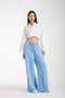 Women's Muslin Palazzo Pants - 2