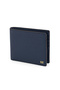 Serafino 8 Card Italian Leather Wallet for Men Blue - 3
