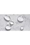 Bathroom Shower Curtain 4597 Double Wing 2X120X200 Shower Cabin Curtain with Ring Gift - 4