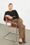 LEOPARD PATTERN WAIST BEAN PANT - 4