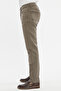 Premium Regular Fit Jean Eddy High Waist Standard Cut Stretch Woven Denim Jeans C356-Brown - 3