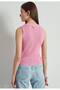 ملابس تريكو نسائية بدون أكمام من Pink Basic - 3