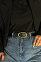 Gino Gold Buckle Women's Belt