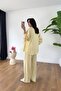 Md Hunaya Yellow Tensl Shirt Pants Set - 3