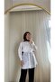 بلوزة على شكل بنطلون فولانلي - 2