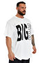 تي شيرت قطني كبير الحجم لصالة الألعاب الرياضية Rag Top Big Sam 3382 - 6