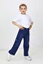 Girl's Cargo Pocket Pipe Leg Denim Trousers Jeans - 3