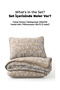 Perla Embroidered Bedspread Set Double Size Cotton Fiber Filling Soft 3 Pieces Daily Beige - 5