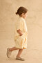 Pat Detailed Shirt Suit Yellow - 5