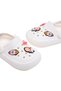 Cream Jibbitz Slingback Clogs - 2