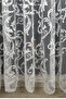 Valeria Lace Knitted Tulle Curtain (1X2.5 Pleated Stitched) Does Not Iron. - 6
