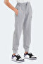 Line Unisex Children's Sweatpants Stone Gray - 3