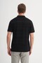 Polo Neck Regular Fit Knitted Line Textured T-Shirt - 4