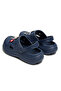 Dark blue Jibbitz Slingback Clogs - 4