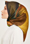 Armine Silk Scarf 9021D (Sura) (Nostalji̇)-36 - 2