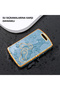 Renault Clio Megane Captur Koleos Fluence Compatible Laguna Key Case (Blue Gold - 1 Piece) - 4