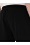 Black Comfort Fit Modal Fabric Knitted Shorts 50302604-Vr046 - 6