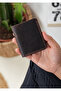 Carlos Handmade Brown Real Leather Wallet Card Holder - 2