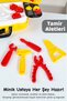 20 Pieces Wheel Toy Repair Kit - Educational Occupation Play Kids Repair Bag with Bag - 3