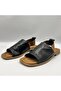 Bellini Black Leather Women's Sandals |   Summer Comfort in Classic Style - 6