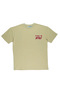 Lenithra Red Seek Text Back Printed Unisex Oversize Beige T-Shirt - 4