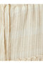 Linen blend layered textured lining high rise midi skirt. - 6