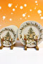 Winterie Set of 6 Digital Printing Christmas Cake Plates – 20 cm - 4