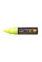 8 Mm Cut End Fluorescent Yellow - Posca Pc-8k Painting Marker - 2
