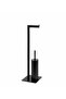 Lilyum Brush Toilet Paper Holder Stand - 5