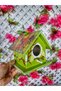 3 Pieces, 16×16×16cm Wooden Handmade Bird House, Bird Nest for Garden Balcony - 3
