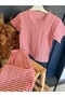 Red Baby Kids Girls Boys Unisex Seersucker Bottom Top Set Summer Bohemian - 3
