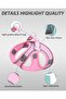 SOLMOONY Dog Harness Small Medium Large Dogs No Pull, Puppy Harness & Leash Set - 5