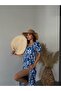 Women's Square Neck Short Sleeve Long Summer Viscose Dress